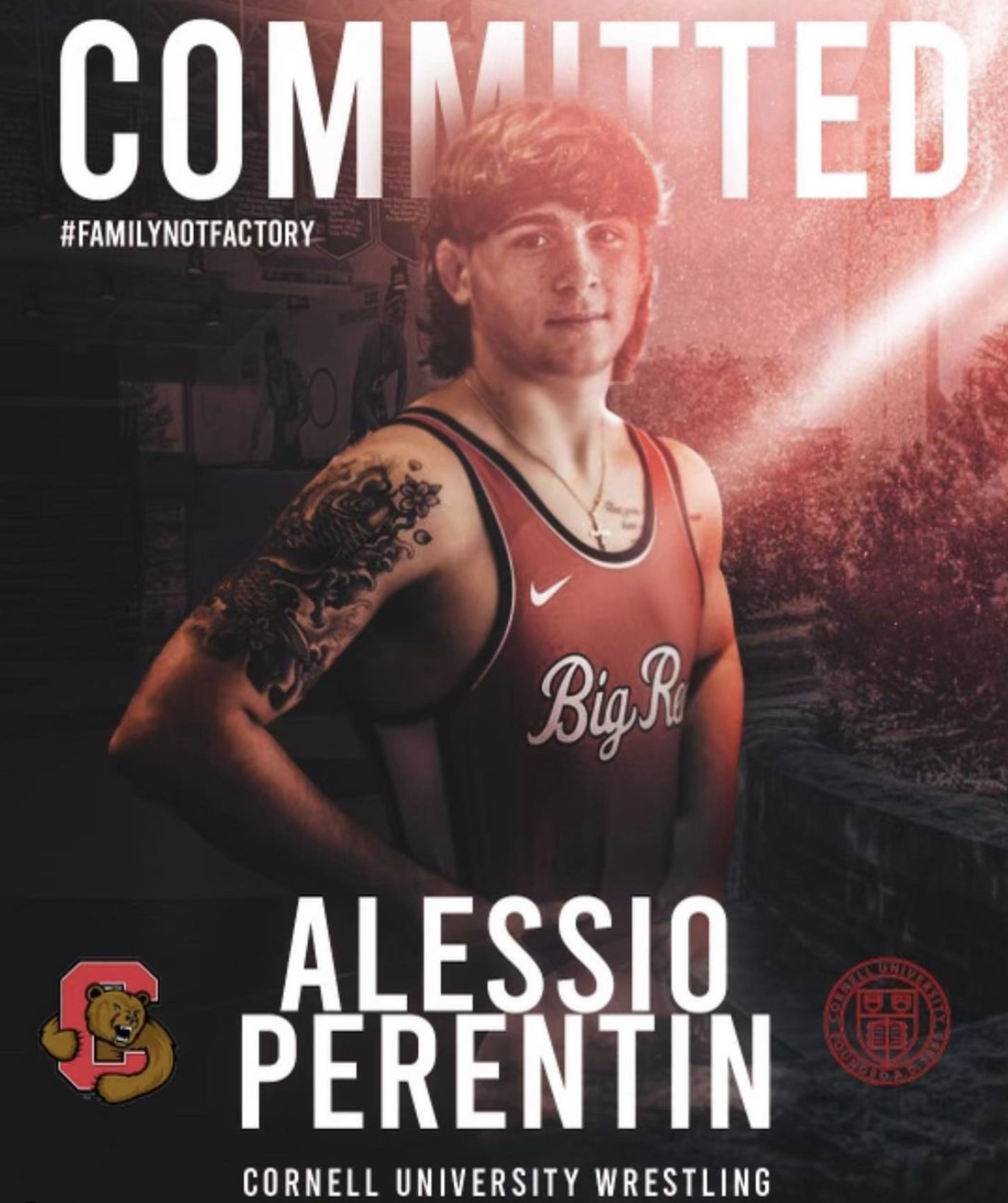 Alessio Perentin Commits To Cornell