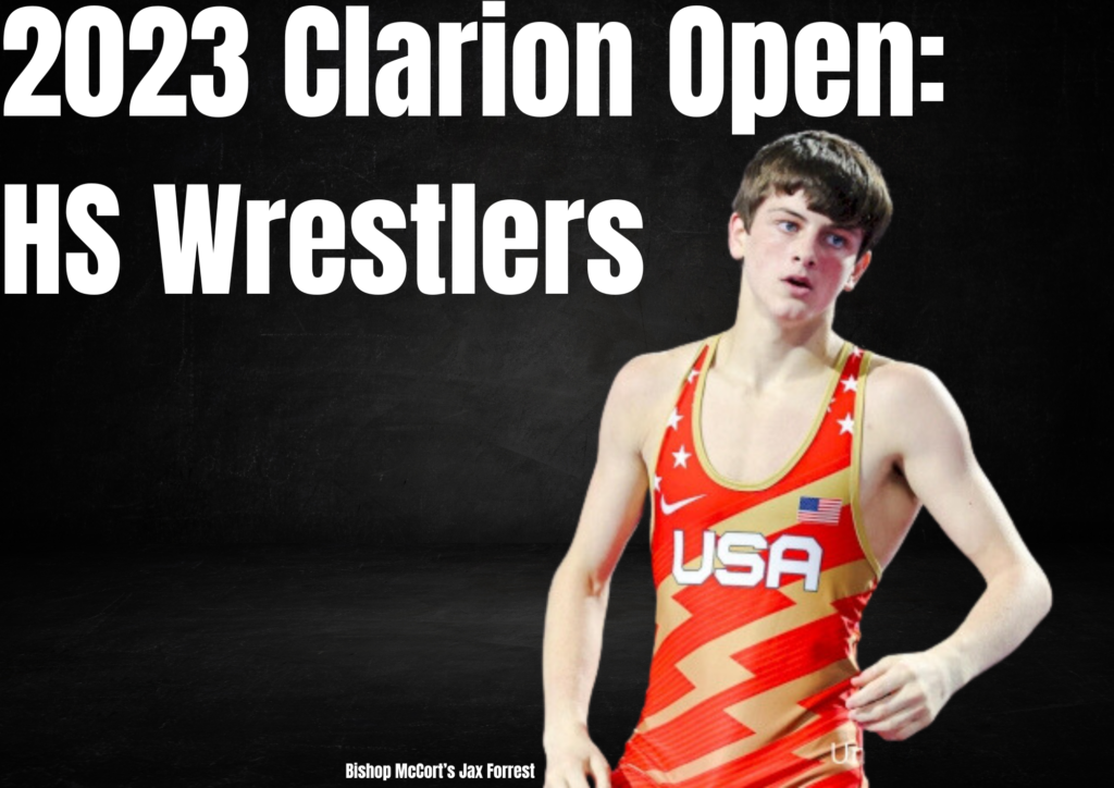 High School Wrestlers In The 2023 Clarion Open TKDWN Media