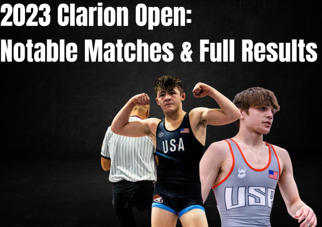 2023 Clarion Open Notable Matches & Results TKDWN Media