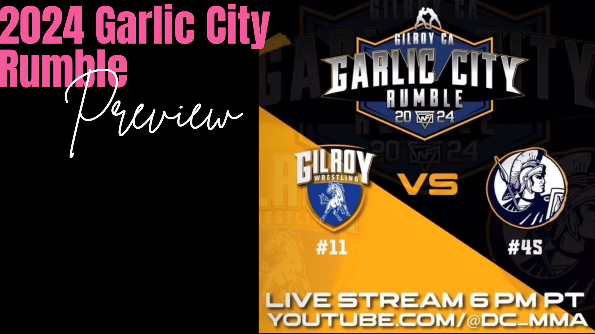 2024 Garlic City Rumble: Gilroy vs Layton