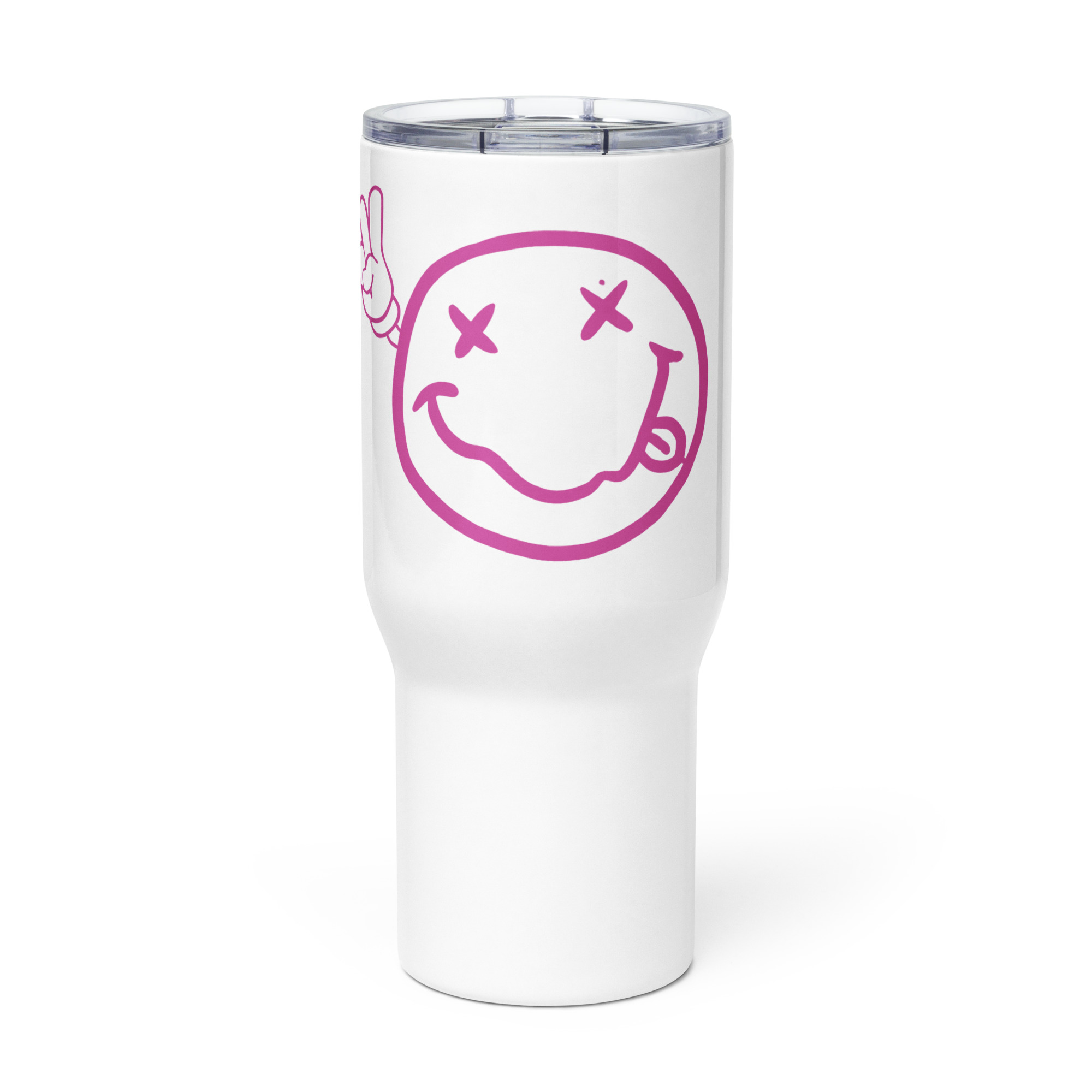 Smile Travel mug with a handle