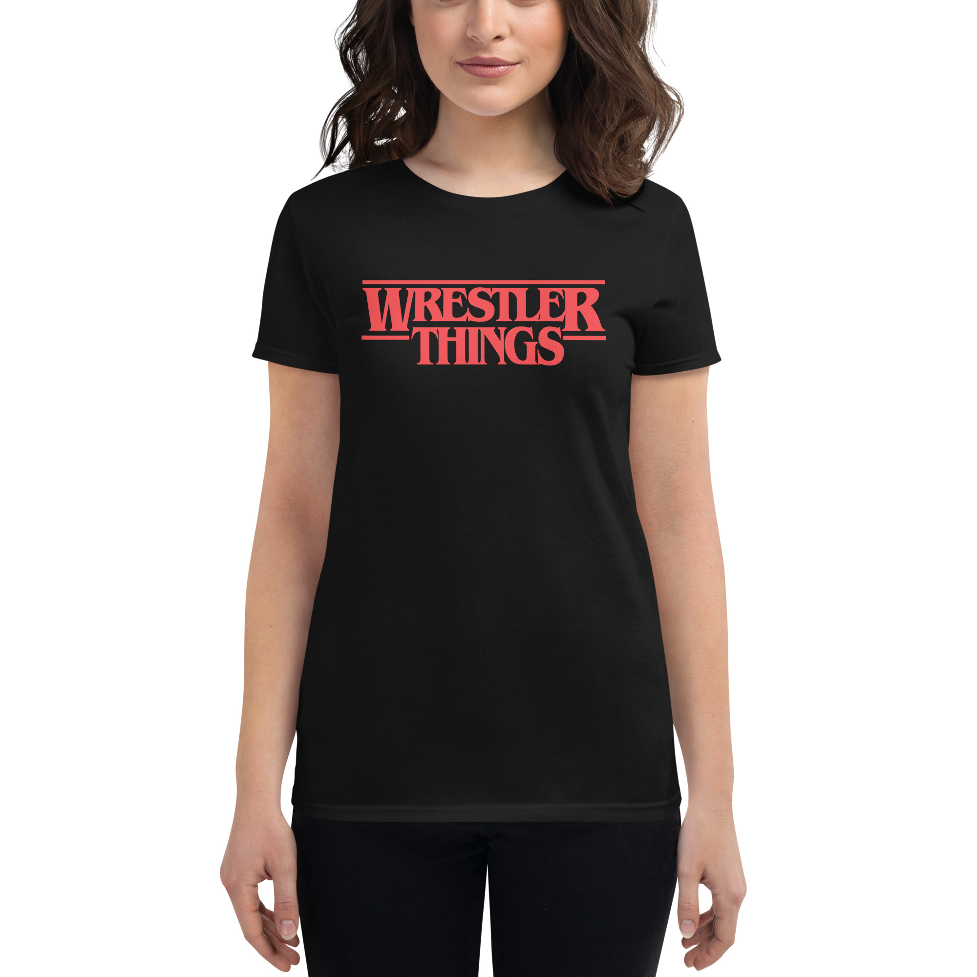 Wrestler Things Womens short sleeve t-shirt