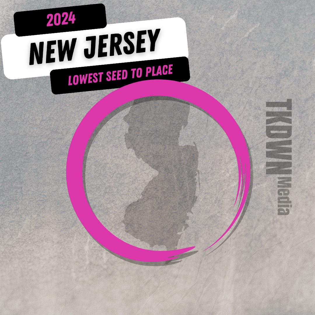 New Jersey State Tournament Lowest Seed To Place Per Weight